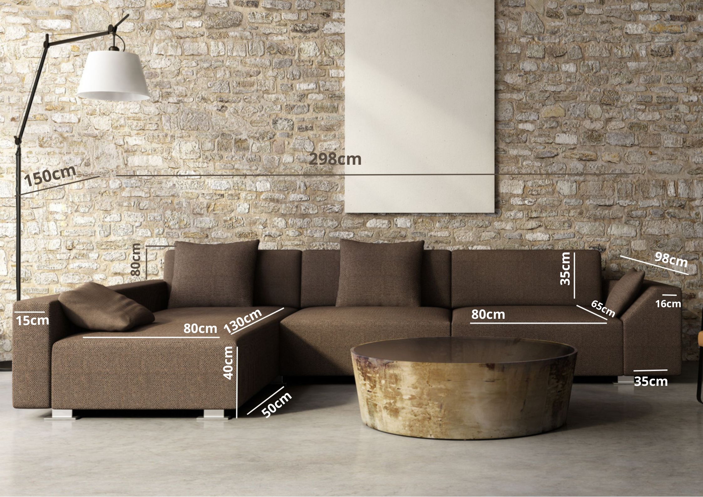 Wymiary narożnika Royal